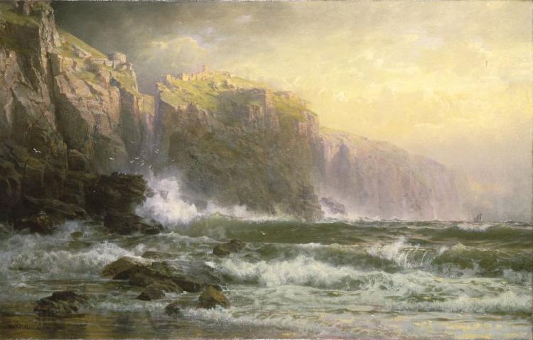 William Trost Richards The League Long Breakers Thundering on the Reef